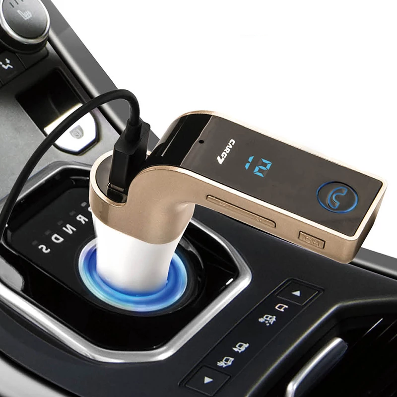 CarG7 MP3 Car Transmitter Gold