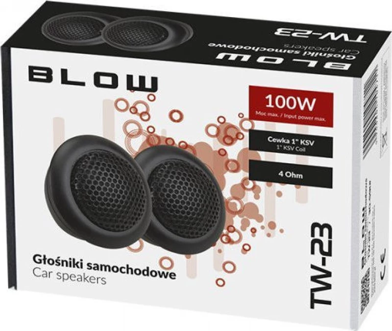 Tweeter Αυτοκινήτου 54Mm 100W Max - Blow Tw-23