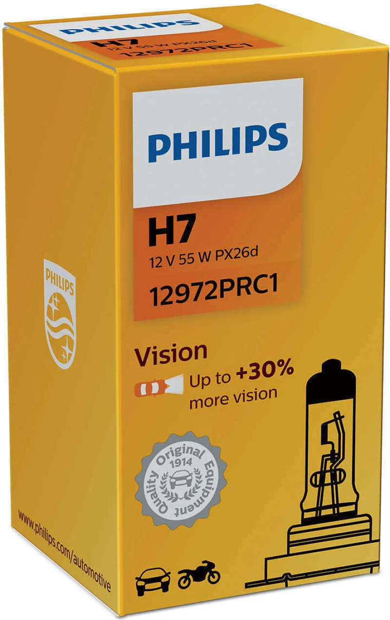 Philips H7 Vision 12V 1τμχ