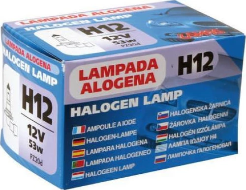 Lampa H12 Halogen 12V 1τμχ