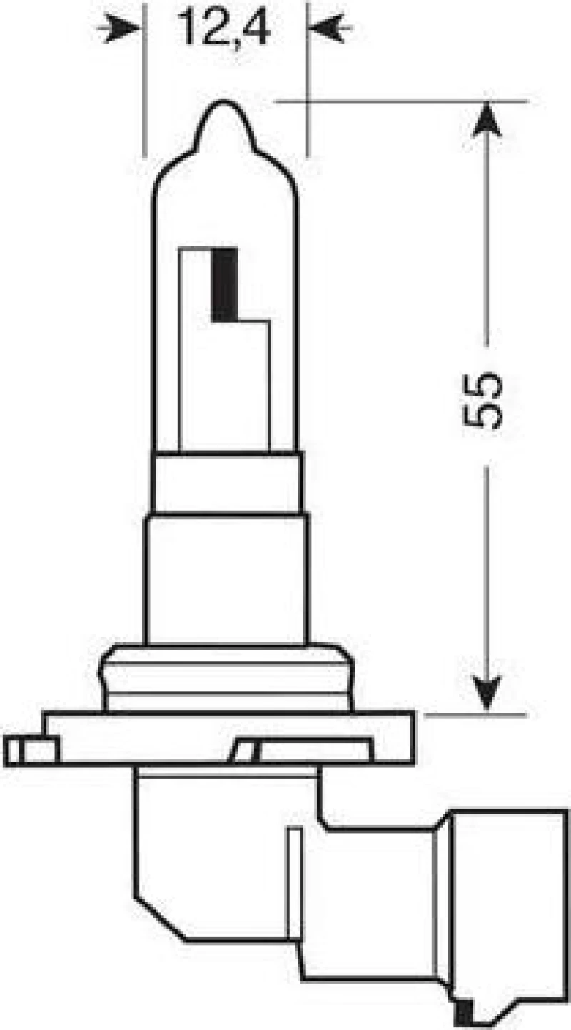 Lampa HB3-9005 Halogen 12V 1τμχ