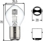 Hella BA20D 12V 1τμχ