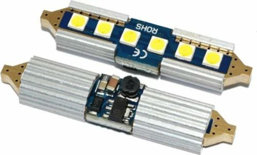 Bizzar Festoon Led 39mm 6SMD Canbus 1τμχ