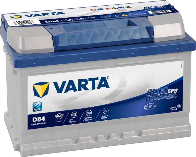 Varta Blue Dynamic D54 12V 65Ah