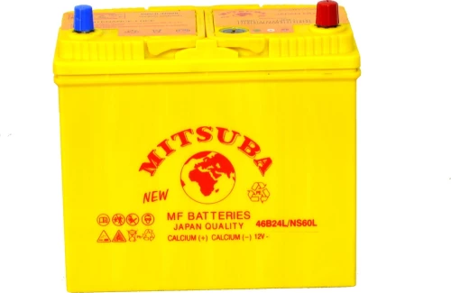 Mitsuba 60Ah (NS60L) Αριστερή