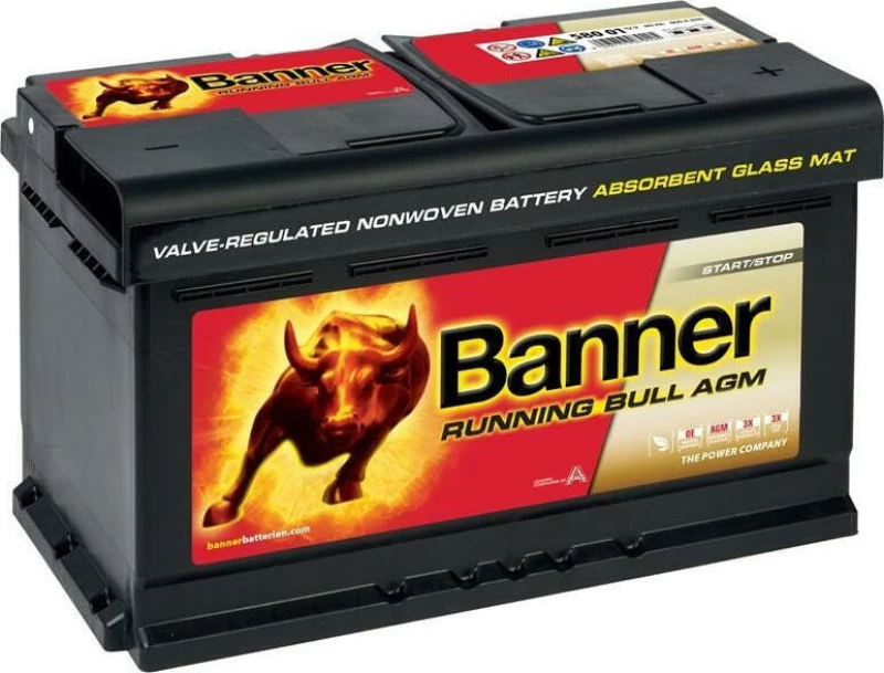 Banner Running Bull AGM 58001 80Ah