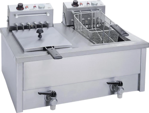 M&M equipment Φριτέζα F100 10+10 Lt