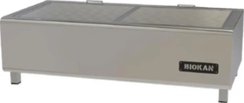 Σχαριέρα Κάρβουνο Μονή 150X50X27Cm Biokan Cgs5