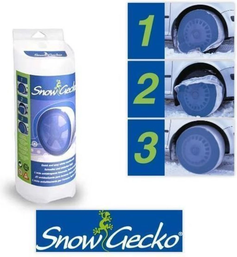Snow Gecko Αντιολισθητικο Πανι Χιονιου Snowgecko (S) - 2 Τεμ.