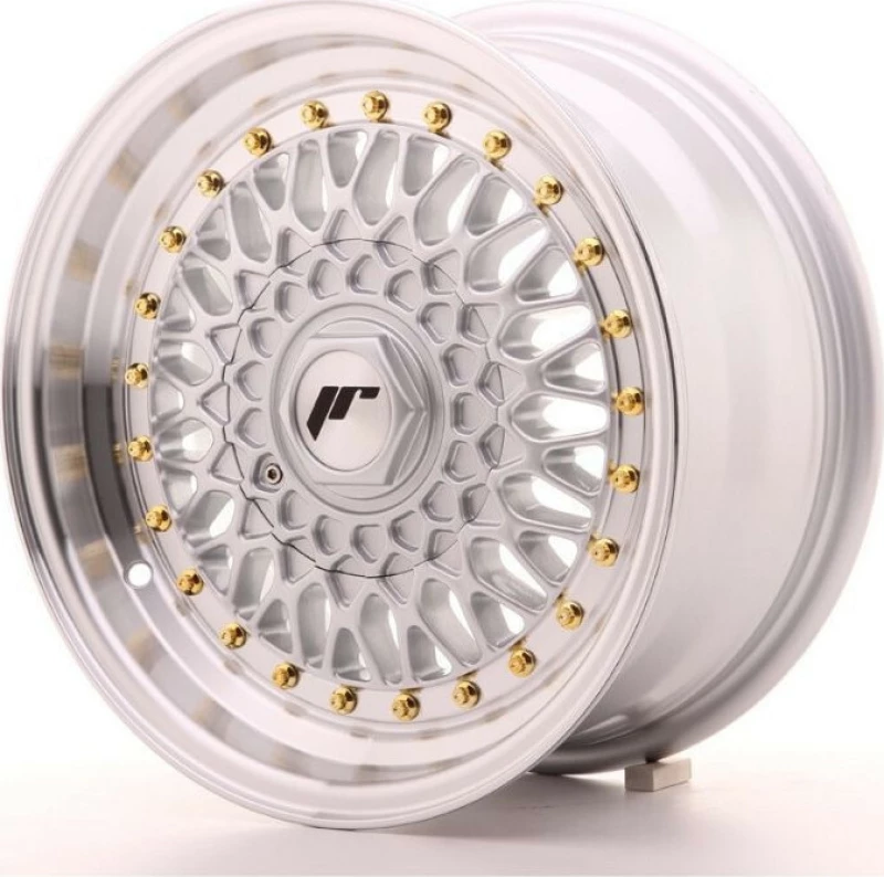 Japan Racing Wheels JR9 16x7.5 ET25 (4x100/108) Silver/Machined Lip