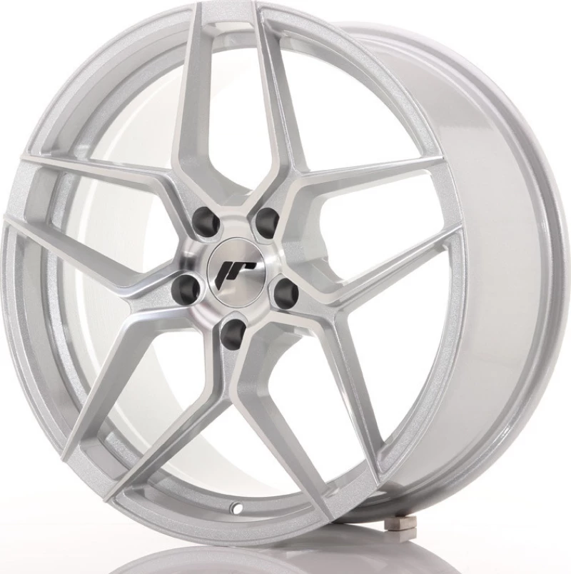 Japan Racing Wheels JR34 19x8.5 ET40 (5x112) Silver Machined Face