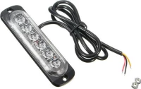 Μπάρα LED 18W 12V/24V Emergency Warning Flashing Lamp Κίτρινο