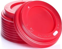 Καπάκι Πιπίλα Κόκκινη 8oz/12oz - 100τεμ