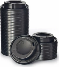 Καπάκι Πιπίλα Μαύρο 4oz - 100τεμ