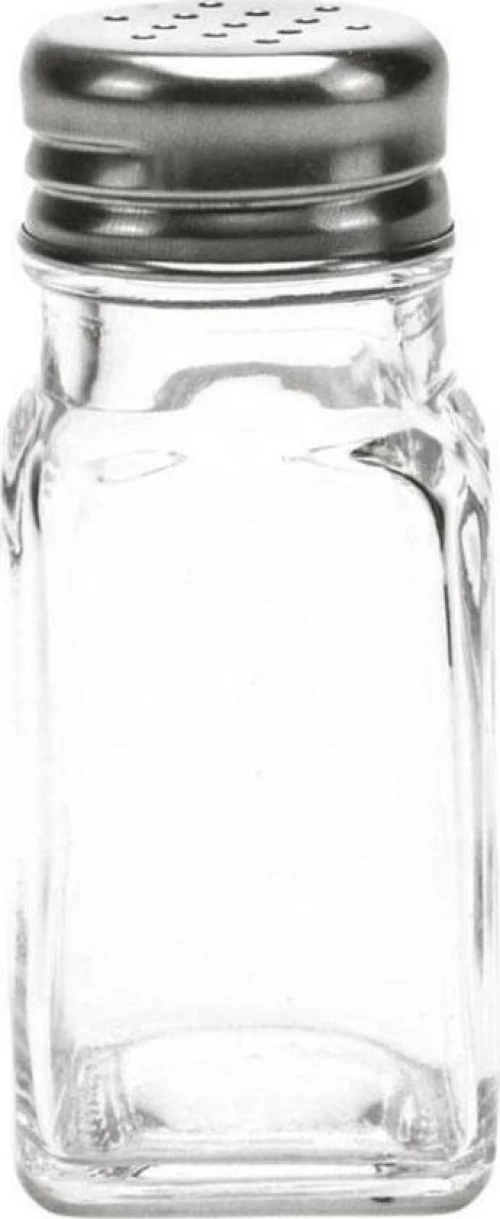 Αλατιέρα Γυάλινη Τετράγωνη 12τεμ.