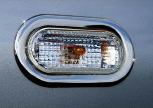 S-dizayn Δαχτυλίδι Φλας Χρώμιο για Ford Fiesta 3/5D 2002>2009 2τεμ