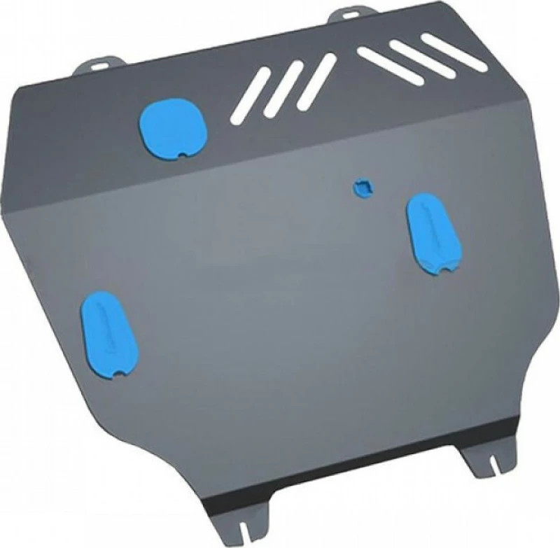 Novline Ποδιά Μηχανής Σιδερένια 2mm Σετ με Βίδες Ford Transit 2006-2012 2.2/2.4D MT