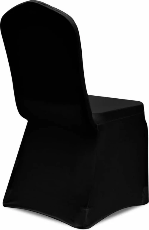 vidaXL Ελαστικό Καλύμματα Καρέκλας Μαύρο (30τμχ)