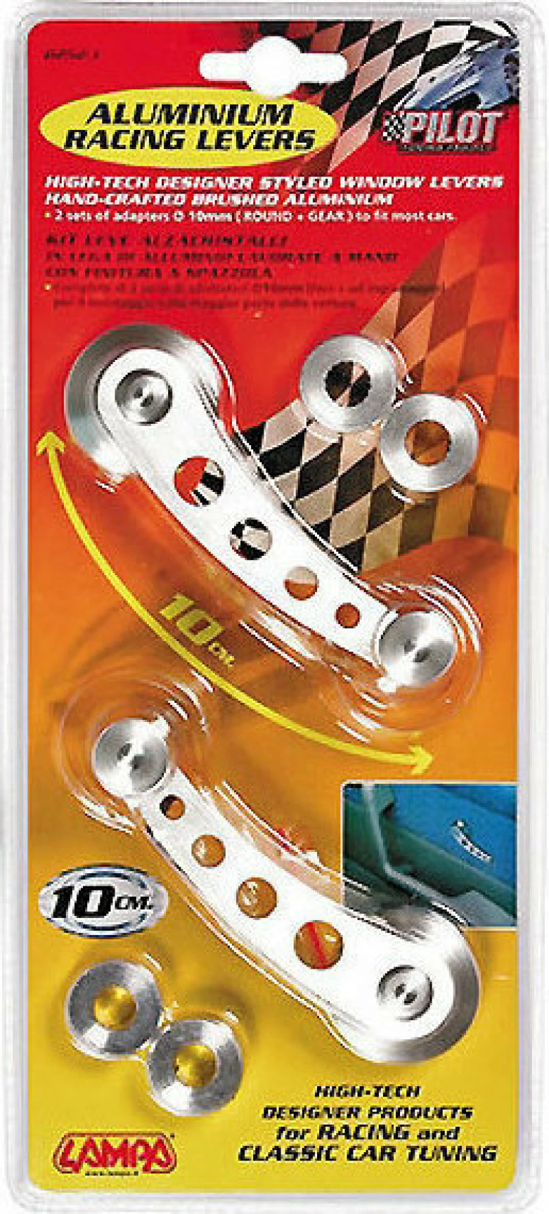 Lampa Racing Χερούλια Παραθύρων 10cm