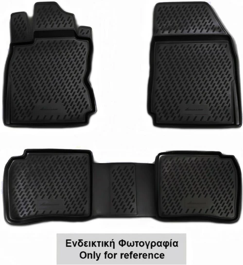 Novline Σετ Πατάκια 4τμχ από Λάστιχο Bmw X3