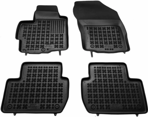 Rezaw Plast Σετ Πατάκια 4τμχ από Λάστιχο για Peugeot 4007 / Mitsubishi Outlander / Citroen C-Crosser