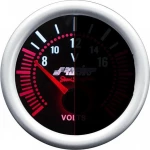 Στροφομετρο 0-10000Rpm 52Mm 2 Μαυρο Με Κοκκινο Φωτισμο