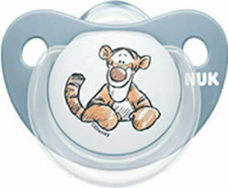 Nuk Disney Winnie Ορθοδοντική Πιπίλα Σιλικόνης Μπλε 0-6m 1τμχ