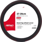 AMiO Κάλυμμα Τιμονιού Μαύρο 37-39cm