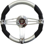 Simoni Racing Arcadia Δέρμα Inox Ασημί