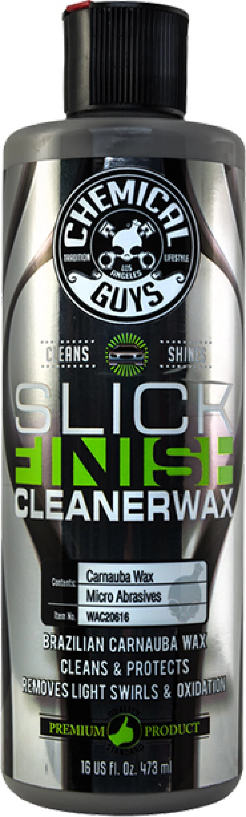 Chemical Guys Slick Finish Cleaner Wax 473ml