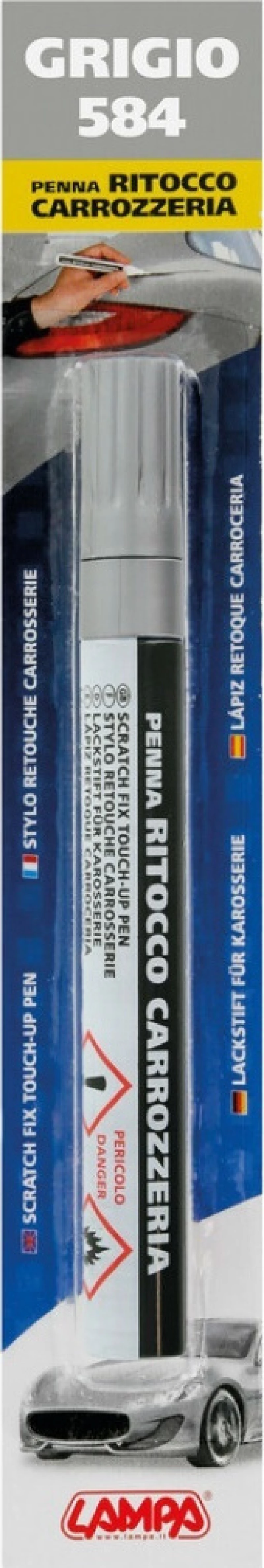 Lampa Scratch Fix Touch-Up Pen Grey 584