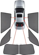 CarShades Fiat Evo/Grande Punto 5D 05-14