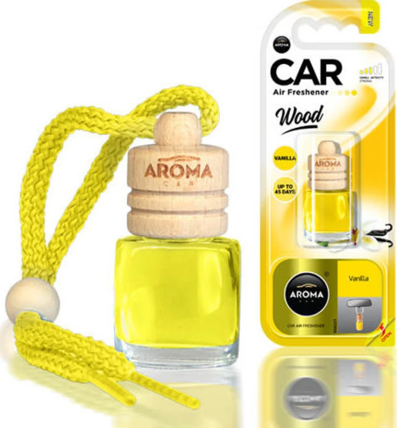 Aroma Car Αρωματικό Μπουκαλάκι Κρεμαστό Βανίλια 6ml
