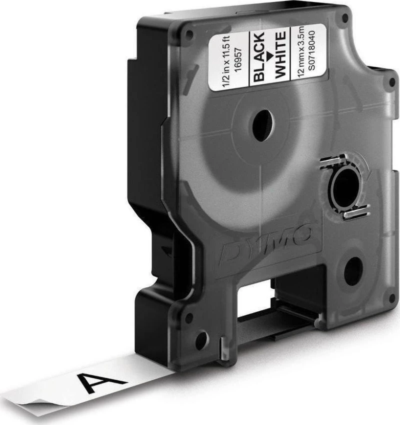 Dymo 16957 Ταινία Ετικετογράφου (3.5m x 12mm) S0718040 Λευκό