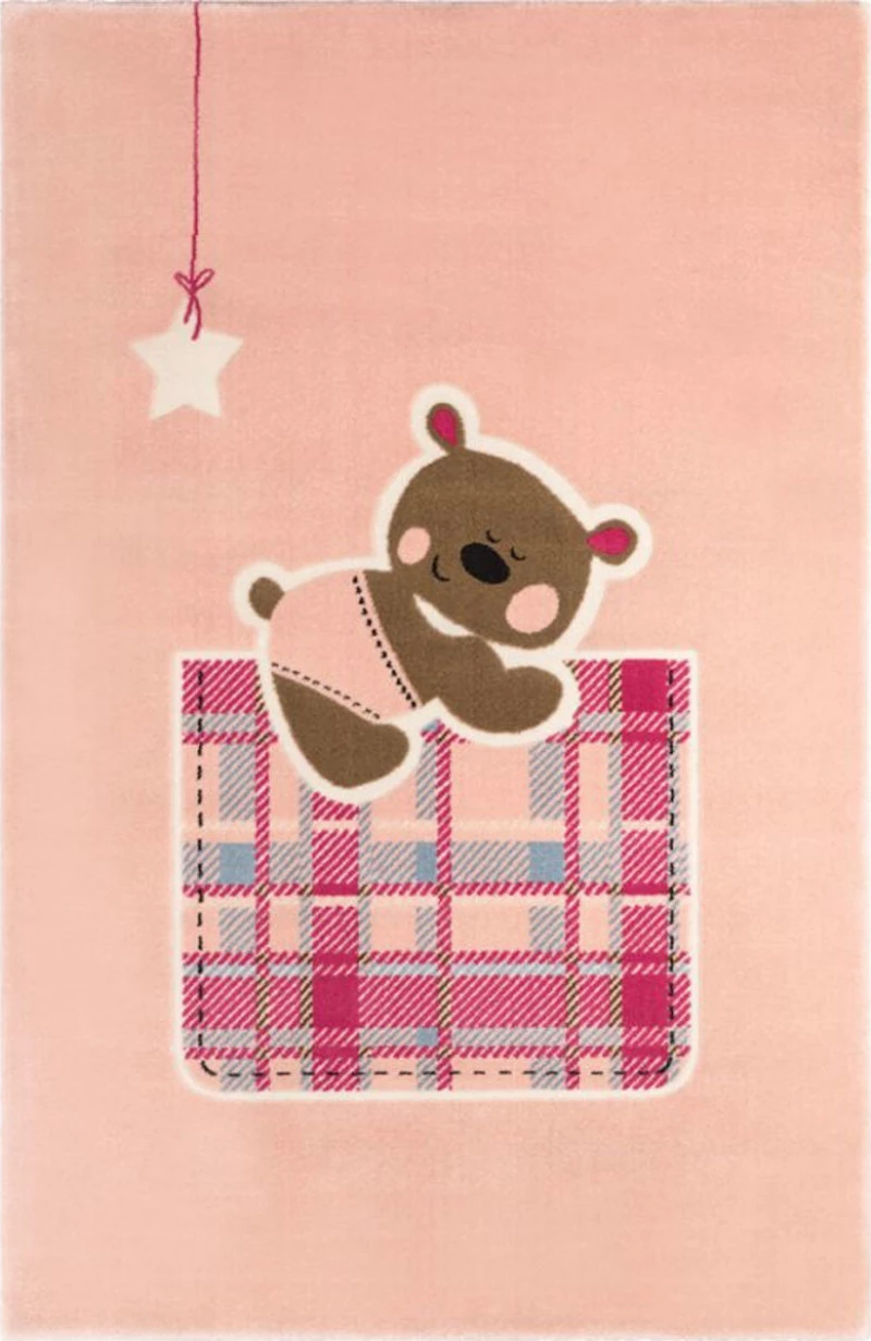 Saint Clair Παιδικό Χαλί 150x200cm Teddy Pink