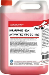 Feral Αντιψυκτικό G12 Κόκκινο 4lt