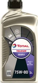 Total Traxium Gear 8 75W-80 1lt