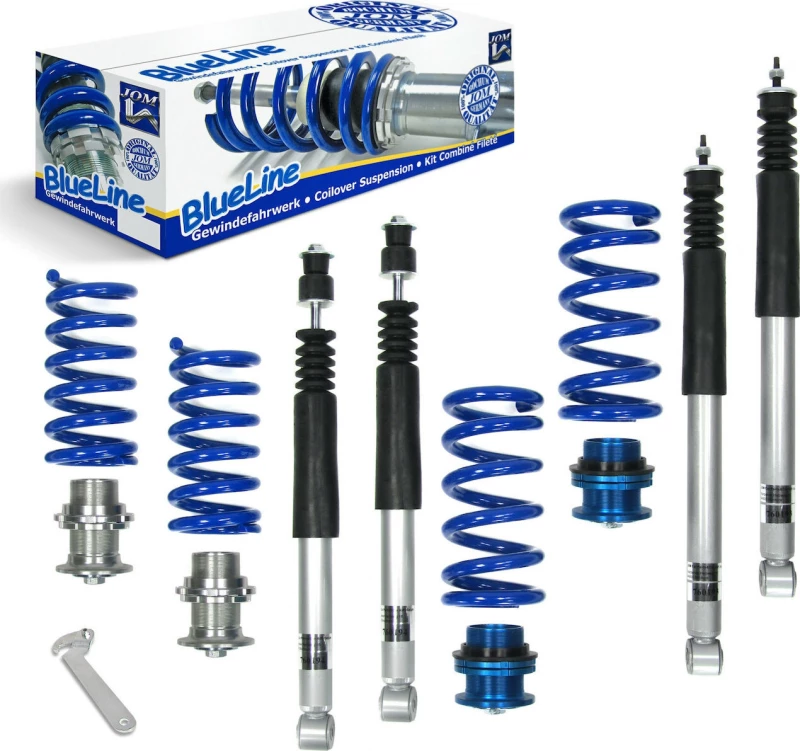 JOM Blueline Αναρτήσεις Ρυθμιζόμενες για Mercedes-Benz C Class / CLK Class / E Class 1993-2000