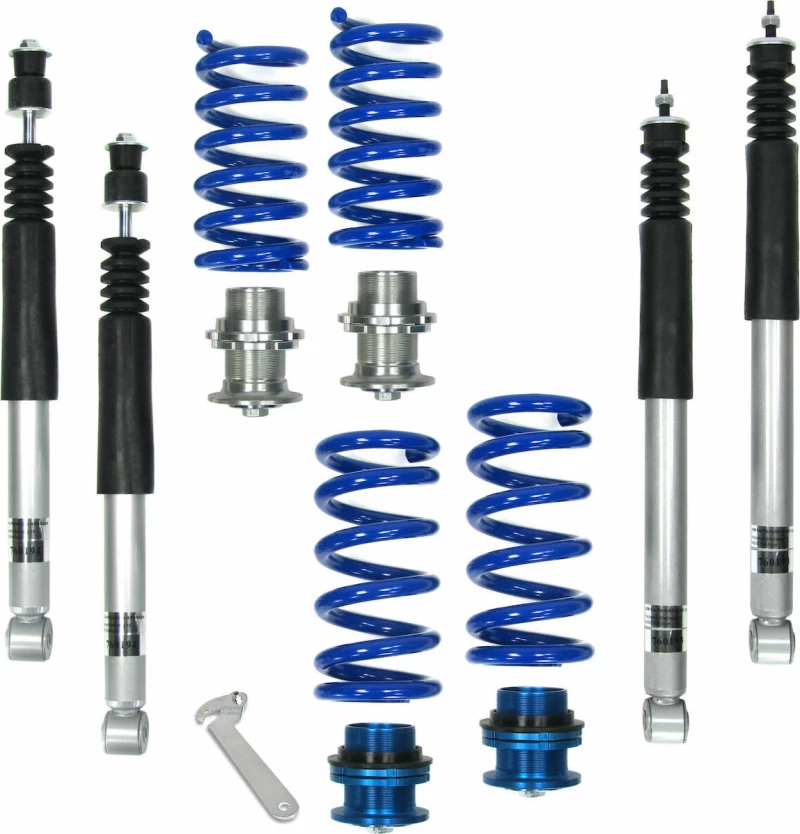JOM Blueline Αναρτήσεις Ρυθμιζόμενες για Mercedes-Benz C Class / CLK Class / E Class 1993-2000