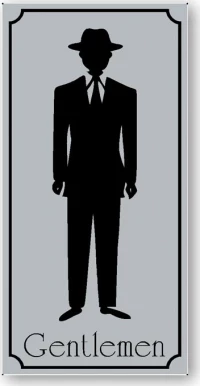 Ergo Πινακίδα WC Ανδρών 572409.0007