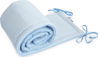 Tiny Star Πάντα Κλασική Cottonwaffel Baby Blue 30x180cm