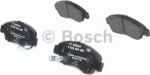 Bosch Σετ Τακάκια Εμπρός 4τμχ για Honda Civic / Jazz