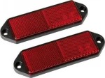 Lampa Αντανακλαστικά Κόκκινα Euro-Norm 90x35mm 2τμχ