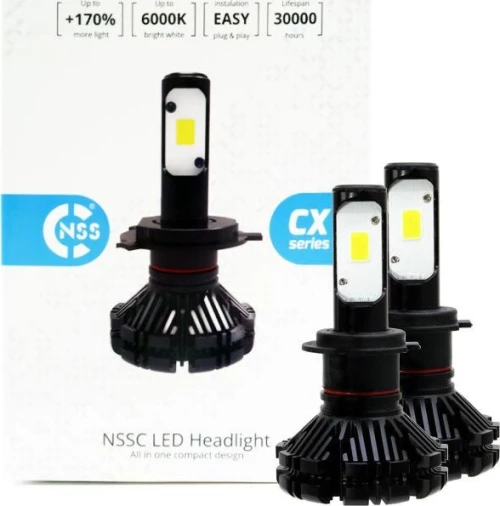 Vertex H7 CX Series Led Cool White 6V/18V 2τμχ