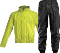Acerbis Logo Rain Suit Μαύρο / Κίτρινο