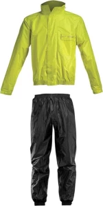 Acerbis Logo Rain Suit Μαύρο / Κίτρινο
