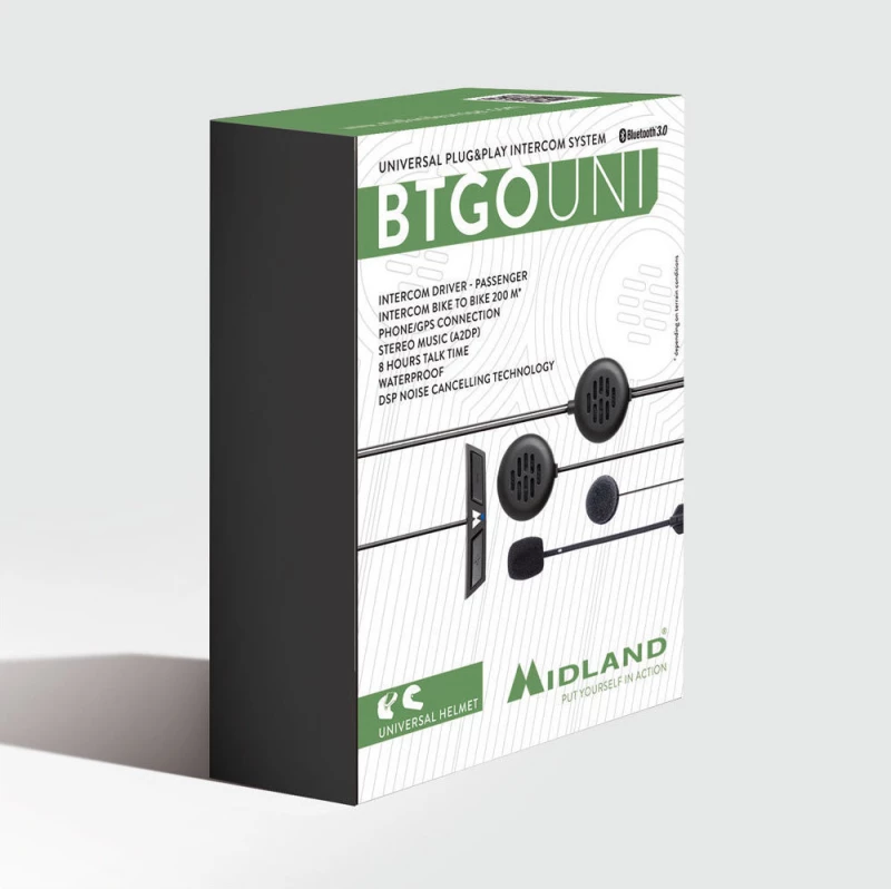 Midland BTGO Universal​ Intercom Plug & Play