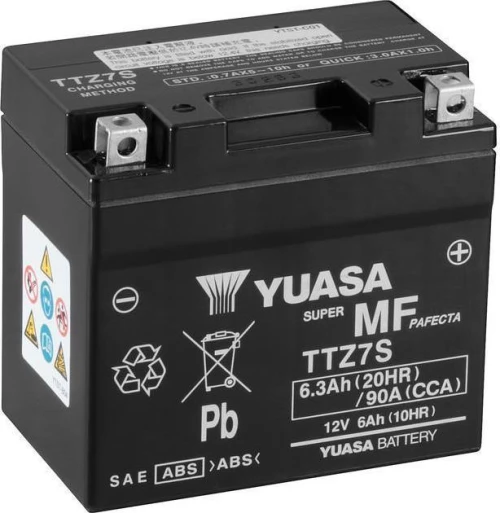 Μπαταρία Μοτοσυκλέτας Yuasa Ttz7S 12V 6Ah ( Ytz7S )