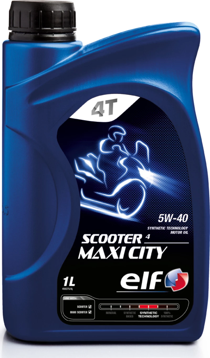 Elf Scooter 4 Maxi City 5W-40 1lt