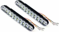 Carman Φανοί Ημέρας 30 Led με 3 Σκάλες LED 12V 2τμχ